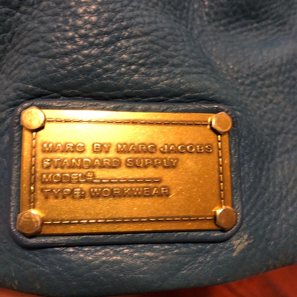 Blue Marc Jacobs Shoulder Bag - Picture 3 of 7